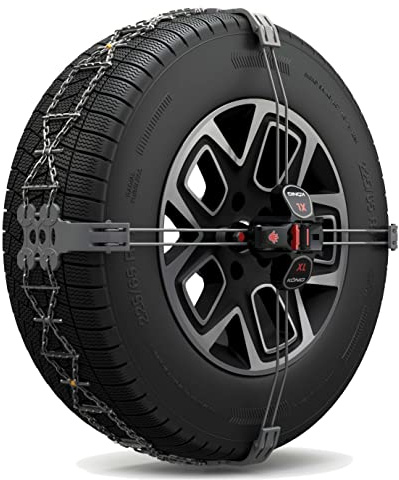 KÖNIG K-SUMMIT XL K55 - Cadenas para la nieve, 2 piezas