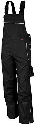 QUALITEX HIGH QUALITY WORKWEAR Latzhose PRO, schwarz, Gr. 62