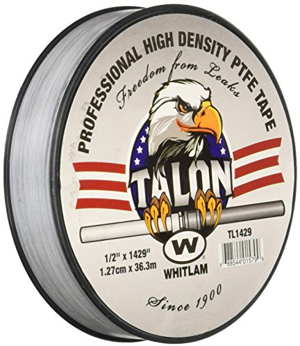 J.C. Whitlam TL-1429 1/2 Inch Professional High Density PTFE Tape