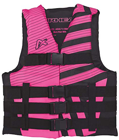 Airhead Women’s Trend Life Jacket, Coast Guard Approved, Small/Medium, Pink