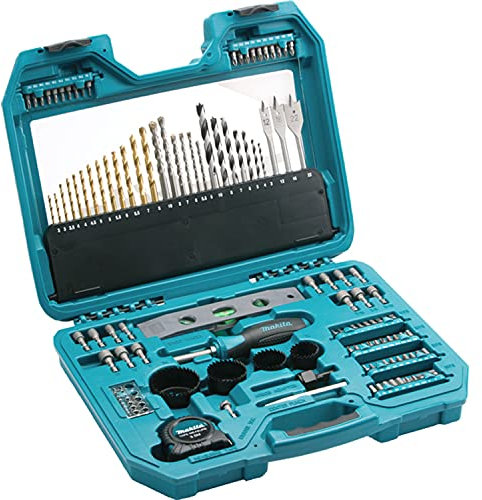 Makita P-90370 Makita P-90370 120 Piece Drill and Bit PRO Accessory Set 1 Green