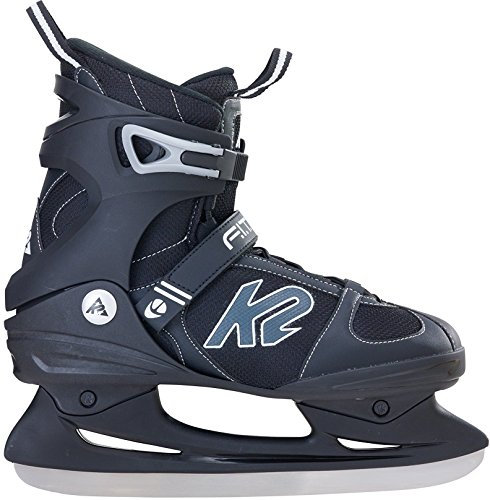 K2 Herren Schlittschuhe FIT ICE - Schwarz-Grau - EU: 39 (US: 6.5 - UK: 5.5) - 25A0000.1.1.065