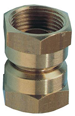 raccord - p90 - double femelle - e20 x 150 - a écrou tournant - clesse p900101