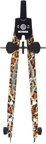 Ecobra 426519 Schnellverstell-Zirkel Serie Modern Art Leo, gelb