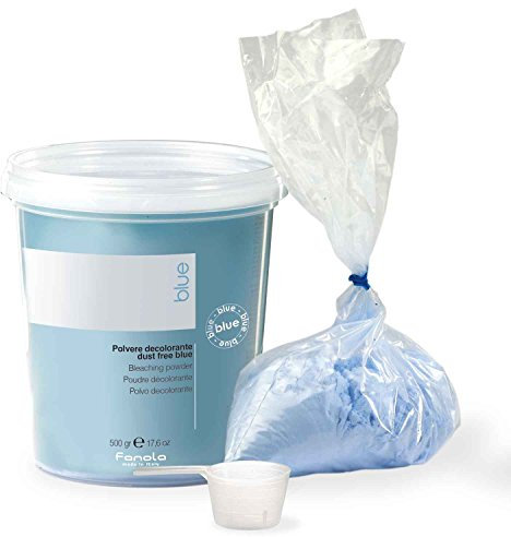 Fanola - Polvo decolorante azul, 500 g