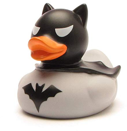 Duckshop I Dark Duck - Paperella da bagno, lunghezza: 8 cm