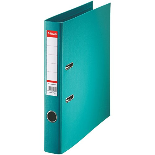 Esselte 320940 Classeur à levier Format A4 Capacité 350 feuilles Lagon