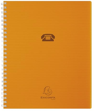 Exacompta 22020E - Linicolor adressbok 18,5 x 22,5 cm