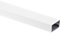 Alu Kabelkanal eckig weiß 115x3,7 cm für TV HiFi Computer Lampen Aluminium Abdeckung LED, Plasma oder LCD Fernseher