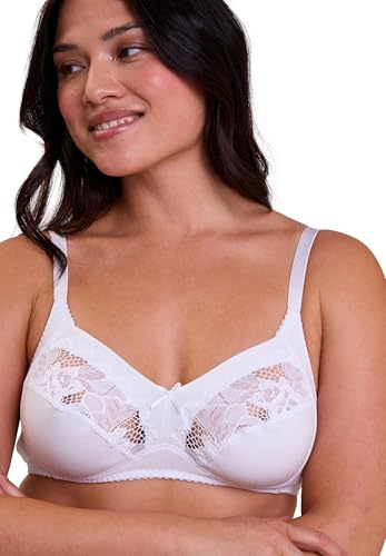 Sans Complexe - Modèle Coton D'Arum - Soutien-Gorge - Femme - 100D - Blanc