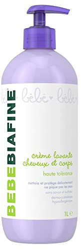 BébéBiafine Crème Lavante Cheveux et Corps 1 L