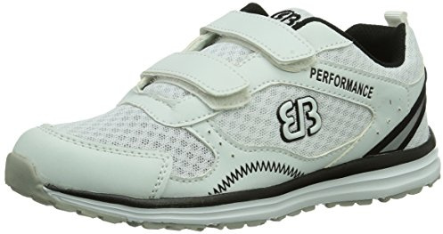 Brütting Performance V, Zapatillas Unisex adulto, Blanco Weiß Schwarz, 44 EU