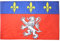 AZ FLAG - Drapeau Province du Lyonnais - 150x90 cm - Drapeau De Lyon 100% Polyester Avec Fourreau et cordelette - Pavillon 110 g