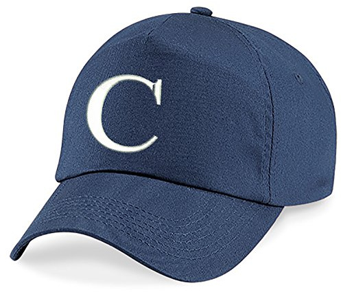 4sold keps, mössa, babymössa, pojke, mössa småbarn, sommarhatt, 100 % bomull, flicka, unisex, barnhatt, barnkeps, marinblå, alfabetskeps A-Z