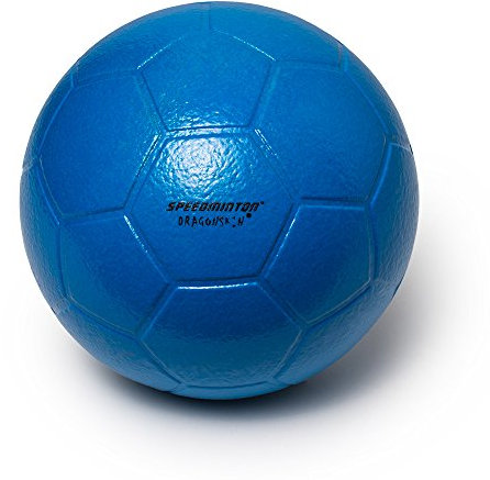 Speedminton Fußball, 21cm Schaumstoffball, Neon blau