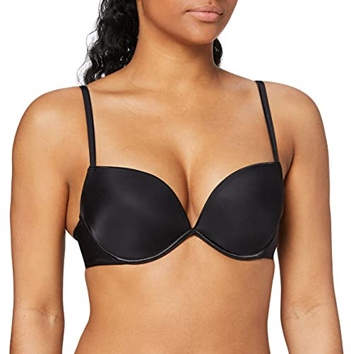 Wonderbra Women Full Effect Bra, Black, 34A