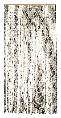 VERDELOOK | Tenda Tipo Mais Colorata, 100x220 cm, Numero Fili 54, Tenda per Porta, Motivo a Rombi