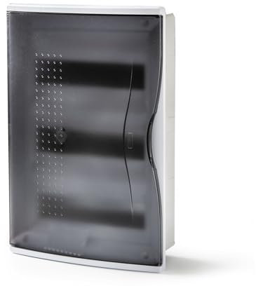 Famatel 3536 - Caja empotrar para automático 36 elementos puerta transparente