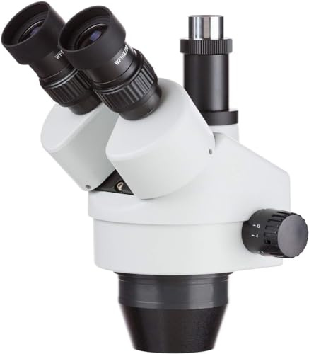 AmScope 7X-45X Trinocular Zoom Stereo Microscope Simul-Focal Head