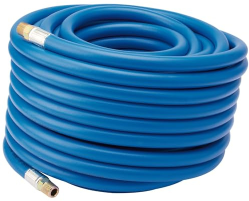 Draper DRA38334 1/4-tums BSP 8 mm borrluftslang, blå