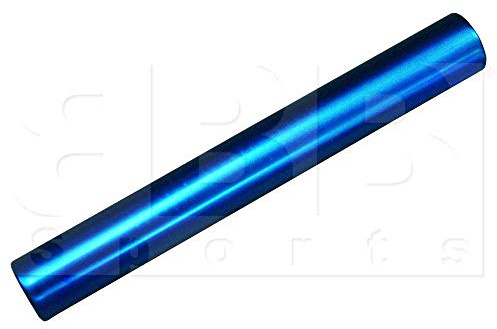 Champion Sports Aluminum Relay Race Track & Field Baton, 11.5 Official Size, Blue