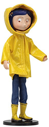 Coraline jaune poupée de mode imperméable chiffre