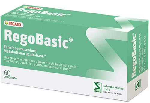 Regobasic 60 compresse - Integratore Alimentare A Base Di Sali Basici