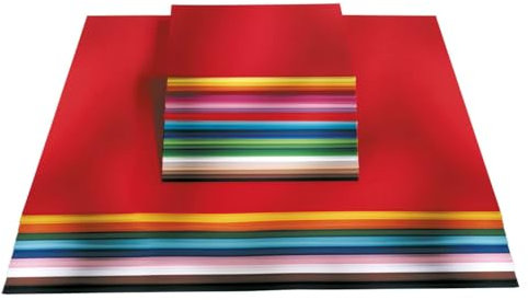 Tonpapier - 50 x 70 cm, 10 Farben sortiert