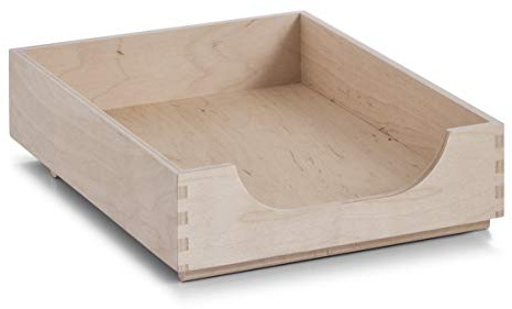 Zeller 13187 Ablagebox, Birke, ca. 23 x 32 x 7 cm