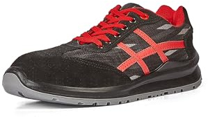 Arbetsskyddsskor, modell SENNA s S1PS FO SR, med aluminiumhätta, punkteringsbeständig textil, ingen metall