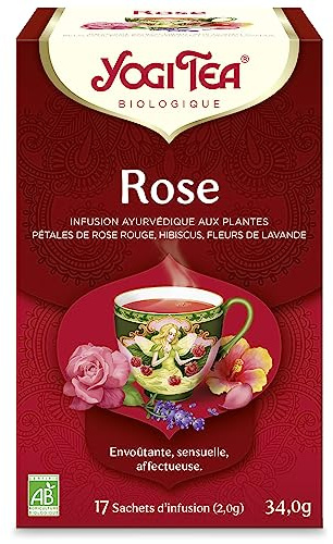 Yogi Tea bio rose 17 sachets 34g