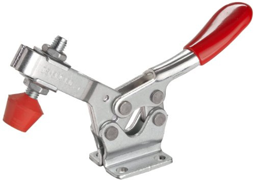 DE STA CO 225-U Horizontal Handle Hold Down Action Clamp with U-Shaped Bar and Flanged Base