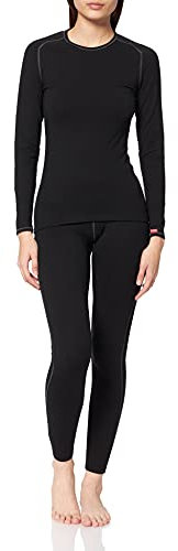 Löffler 10748 Damen Set Lang Transtex Warm, schwarz, 40