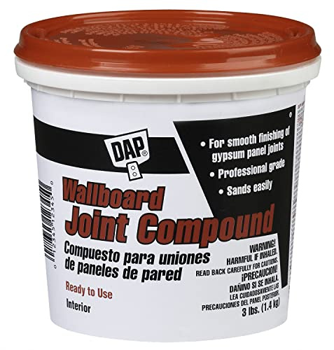 DAP Wallboard Joint Compound, White, 3 Lb (7079810100)