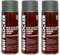 Deco Color 3er Sparpack 400 ml Rust Blocker 4in1 Metallschutzlack Rost Stop Lack GRAU matt RAL 7016, 4in1 -Haftvermittler - Aktiver Rostschutz - schnelltrocknender Lack - effektiver Schutz