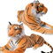 TE-Trend XL Stofftier Tiger 80cm - Riesenkuscheltier für fantasievolle Abenteuer - großes Spielzeug & Dekoration Kuscheltier - Kuscheltiger für Kinder & Erwachsene - Riesentiger - Plüschtiger XXL