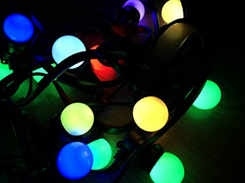 Rêvenergie | Lot de 12 Ampoules LED Décoratives B22 1W – 3 Bleu, 3 Vert, 3 Jaune, 3 Rouge – Éclairage d’Ambiance 300° – Compatible Guirlandes