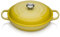 Le Creuset Signature Gusseisen Gourmet-Profitopf, Rund, Ø 30 cm, 3,5 l, Für alle Herdarten inkl. Induktion geeignet, 5,555 kg, Citrus, 21180304032430