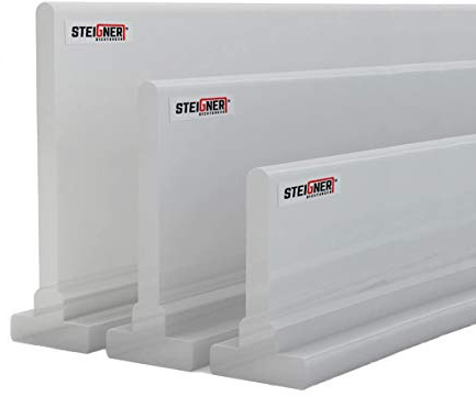 STEIGNER Guarnizione in Silicone per Doccia 150cm SDD02-T-10 Transparente - Guarnizione di Tenuta in Silicone Protegge Contro la Fuoriuscita dell'Acqua Guarnizione per la Porta Della Doccia Guarnizione in Silicone