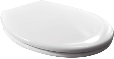 WOLTU Premium Soft Close Quick Release Toilet Seat with Dual Fixing Fittings,White, ws2327-UK