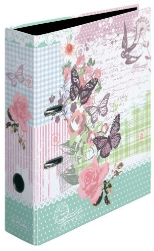 Herlitz 11233061 Ordner A4 Ladylike Butterfly maX.file, 8 cm