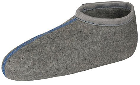 Tobeni 2 Paires Femme Homme Enfant Crin de Cheval Thermique Chaussette Doublure Chaussettes pour Botte en Caoutchouc Unisexe Couleur Gris Taille 39-40