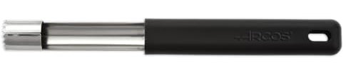 ARCOS Quita-Corazones per Mele in Acciaio Inossidabile Nitrum – Rimuove il Nocciolo di Quasi Ogni Frutto in Modo Rapido, Facile ed Efficiente – Nero, Serie Gadgets, 80 mm
