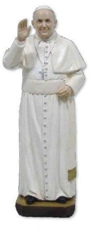 Unbekannt Papst Franziskus I, 12cm Heiligenfigur