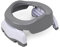 Potette Plus 2-in-1 Compact Universal Potty and Toilet Training Seat | Award-Winning Potty Training Essential for Toddlers | Grey/White