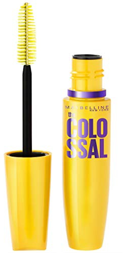Maybelline Volum' Express Colossal Washable Mascara Makeup, Volumizing, Glam Black, 1 Count