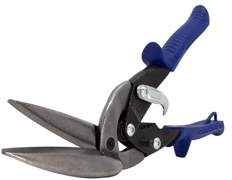 Midwest Tool and Cutlery MWT-6516 Midwest Snips Forged Blade PowerCutter Offset Long Cut Snips