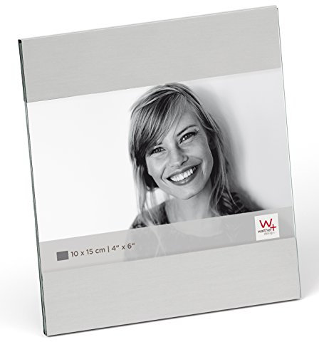 walther design Cornice Argento Opaco 10 x 15 cm AVA Cornice per Ritratto AE015S
