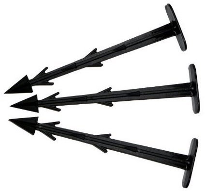 50 x 19,5 cm de long erdanker Fixation de mauvaises herbes non-tissés et d'autres gartentextilien