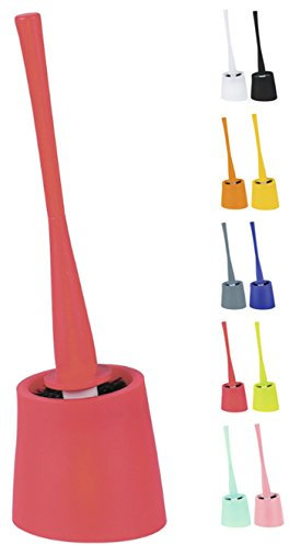 Spirella, Rojo colección Move, Escobilla para el Inodoro 40 x 12.5 x 12.5 cm, Polipropileno